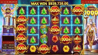 MAX WIN 2475X GATES OF OLYMPUS 1000 WORLD RECORD FIRST TIME MAX WIN INSANE GAMEPLAY BONUS BUY ONLINE