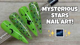 Mysterious Stars Nail Art Tutorial | Nail Sugar