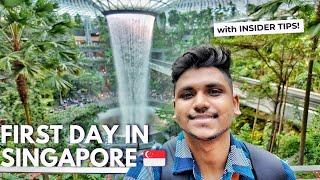 Travelling to Singapore  | Exploring Jewel Changi, Chinatown, Merlion & Spectra Show!