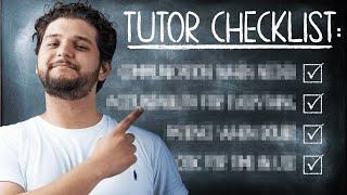 LOOK for the PERFECT TUTOR in 4 MINUTES