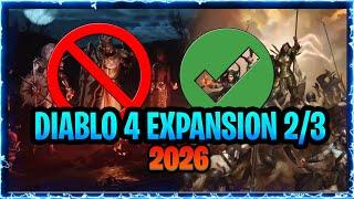 Diablo 4 Expansion #2 and #3, Set Items, Leaks, Next Class, (Speculation and discussion) Heavens?