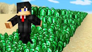 Minecraft but You Mine 1,000,000 Emeralds!