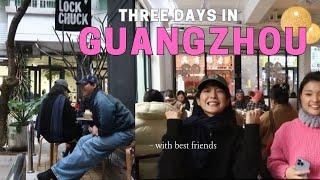 Nonstop Food Adventure in Guangzhou | Travel vlog with childhood friend ~ cafes, dimsum and more 