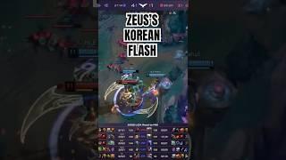 HLE Zeus best plays: Mindcontrol  #leagueoflegends #lck #lol