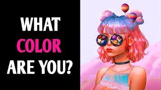 WHAT COLOR ARE YOU? Personality Test Quiz - 1 Million Tests