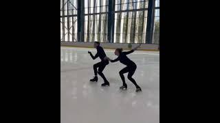 Sasha ShinKarenko and Mikhail Antonov practice update
