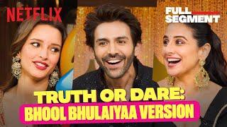 Kartik Aaryan, Triptii Dimri, Vidya Balan’s HILARIOUS Round Of Truth Or Dare Ft. Sunil Grover