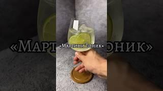 Освежающий, легкий и изысканный коктейль «Мартини Тоник» Наслаждайся! 