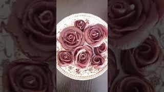 Cake Flowers From Buiscuit। #Shorts #Rakhumaicookhouse #Shortvedio