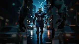 Capten Amerika And Venom It's You #marveltoys #superhero #hulk