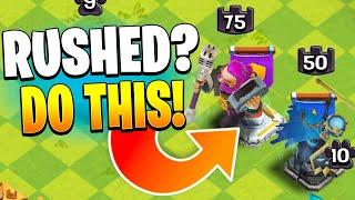 Do This First If You’re Rushed! (Clash of Clans)