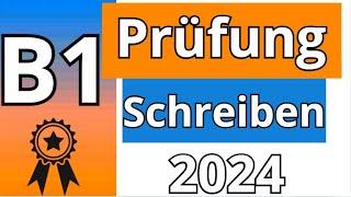 B1 Prüfung g.a.s.t Schreiben Neu Modell DTZ 2024