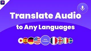 How to Translate Audio to ANY Language | AI Voice Translation 2024