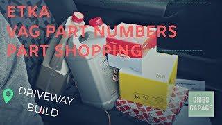 VAG Part Shopping // ETKA // VW Part Number Breakdown