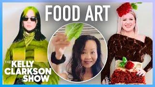 TikTok Artist Transforms Food Into Celebrity Fashion Art