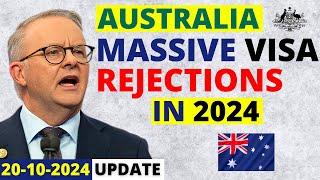 Australia Visa Rejections: Highest Rate in 2024 | Australia Visa Update