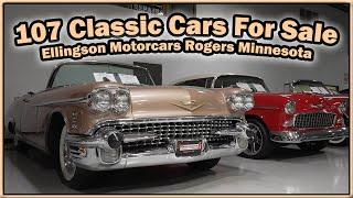 Walk Through Classic Car Inventory at Ellingson Motorcars -  November 25 2023