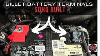 SDHQ Billet Battery Terminal Kit - Ford Raptor