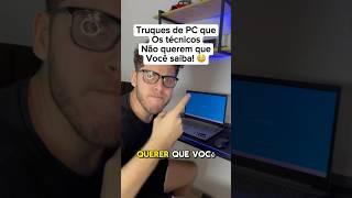 4 Truques de PC para aumentar o desempenho que nenhum técnico quer que você saiba!