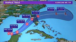 Hurricane Milton tracker: Live radar, forecast, path, category updates