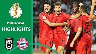 Matchwinner Müller | SSV Ulm vs. FC Bayern München 0-4 | Highlights | DFB-Pokal First Round