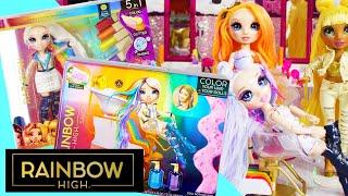 Rainbow High Hair Studio & Hair Salon Unboxing Exclusive Doll Unicorn Hair!