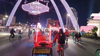 Christmas Las Vegas Wednesday Night Group Bike Ride on $75 Bike.