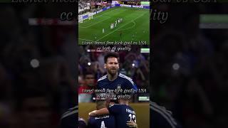 Lionel messi free kick goal vs USA + 4k edit#bayern#real#barcelona#ronaldo#argentina#city#tutorial#