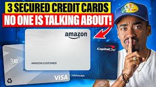 3 Secured Credit Cards to Start Building Credit That NOBODY Talks About!