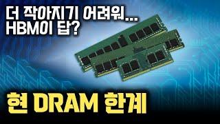 DRAM 밀도, 10나노 대에서 계속 줄어들기 힘든 이유... HBM이 답인가 | 3D DRAM과 Processing-in-Memory