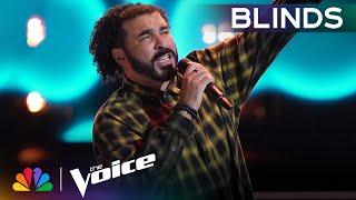 Adam Bohanan Covers "Home" by Marc Broussard with Soul and Feeling | The Voice Blind Auditions | NBC