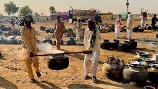 Pakistan's Largest & Traditional Wedding Food Preparation | Mutton Qorma Special and Chicken Pakora