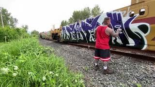 LESEN SDK - Stompdown Killaz - Train Graffiti Video