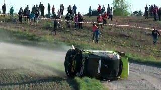 Dmitry Feofanov/Maxim Gordyushkin crash rally Kurzeme 2016