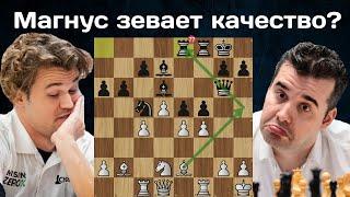 Карлсен отдает 2 качества Непомнящему! Тур чемпионов 2024 | Четвертьфинал | Шахматы