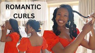 How To Get Romantic Curls on Mini-Twists | Natural Hair