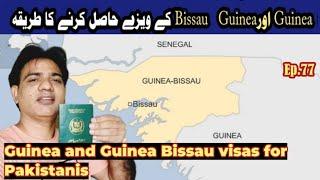 How to get visa for Guinea and Guinea Bissau countries on Pakistani passport