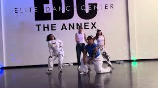 Woodland Hills Groove Zone adult Beginners hip hop class perform