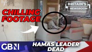 WATCH: Chilling drone footage shows Hamas leader Yahya Sinwar's FINAL moments before brutal death