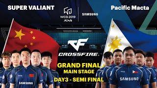 WCG 2019 GF | CrossFire Semi Final Match 1 Set 1 | SV vs Pacific Macta