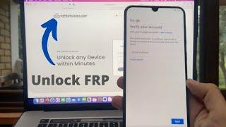 Unlock FRP With a Simply Online Trick (Works on any device)