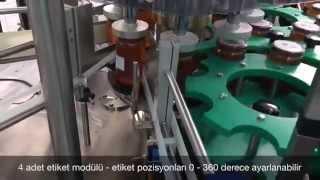 Etiketleme makinesi (kendinden yapışkan etiket)