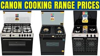 Canon Cooking Range Price in Pakistan 2024 | 3 Burner & 5 Burners Cooking Ranges