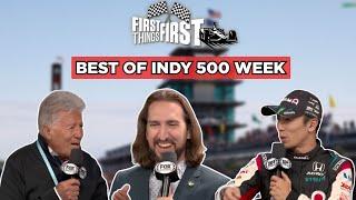 Best of Indy 500 Week: Mario Andretti's advice, Takuma Sato's slogan and more | FIRST THINGS FIRST