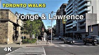 Toronto Walks - Yonge & Lawrence Neighbourhood [4K]