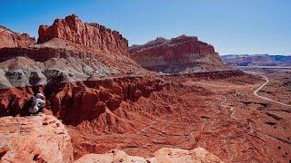 Hiking Alone in Capitol Reef National Park Utah