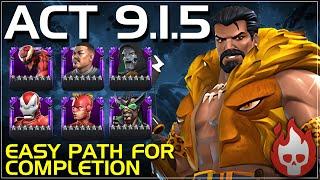 MCOC: Act 9.1.5 - Easy Path For Completion - Hyperion vs Kraven - 2024