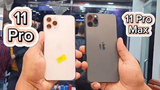 Apple iPhone 11 Pro Vs Apple iPhone 11 Pro Max Wide Camera & Shaking Video Test Review