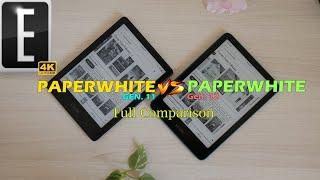 Amazon Kindle Paperwhite Gen 11 vs Gen 12 Comparison