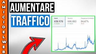 Come Aumentare traffico Sito Web in Pochi Minuti 